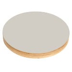 Memory boards, Noteboard round, 50 cm, grey, Gray