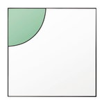 Mirage mirror 50 x 50 cm, lawn green Mirage mirror 50 x 50 cm, lawn green