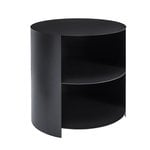 Storage units, Hide side table, black, Black