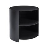 Systèmes de rangement, Table d'appoint Hide, noir, Noir