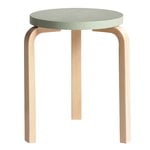 Aalto stool 60, green - birch Aalto stool 60, green - birch