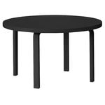 Aalto table 91, all black Aalto table 91, all black