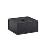Storage containers, Frame 14 box, black stained ash, Black