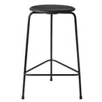 Bar stools & chairs, Dot high stool, black leather - black, Black