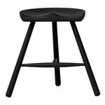 Stools, Shoemaker Chair No. 49 stool, black beech, Black