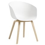 About A Chair AAC22, lacquered oak - white