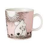 Moomin mug, Love, pink Moomin mug, Love, pink