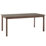 Dining tables, Patch HW1 table, 180 cm, smoked oak - grey laminate, Grey