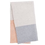 Bath towels, Terva giant towel, white - multi - cinnamon, Multicolour