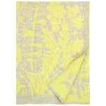 Tablecloths, Villiyrtit table cloth/throw, 150 x 200 cm, yellow - linen, Yellow