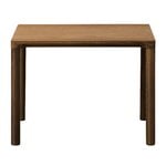 Coffee tables, Piloti coffee table, 46,5 x 39 cm, smoked oak, Brown