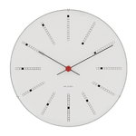 Arne Jacobsen AJ Bankers wall clock 29 cm, white