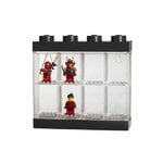 Säilyttimet, Lego Minifigure Display Case 8 vitriini, musta, Musta