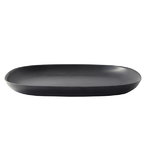 Gusto plate, L, black Gusto plate, L, black
