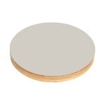 Memory boards, Noteboard round, 40 cm, grey, Gray