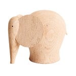 Figurines, Nunu elephant, medium, Natural