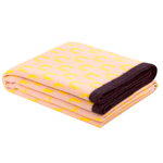 Hem Arch throw, 130 x 180 cm, yellow - pink