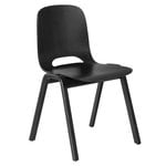 Dining chairs, Touchwood chair, black stained beech, Black