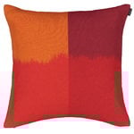Ostjakki cushion cover 50 x 50 cm, red - orange - brown Ostjakki cushion cover 50 x 50 cm, red - orange - brown