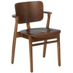 Artek Domus chair, walnut stain