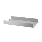 String Furniture String metal shelf, 58 x 30 cm, high, grey