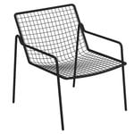 Outdoor lounge chairs, Rio lounge chair, black, Black