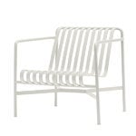 Palissade lounging chair, low, cream white Palissade lounging chair, low, cream white