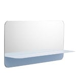 Horizon mirror horizontal, light blue Horizon mirror horizontal, light blue