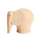 Figurines, Nunu elephant, small, Natural