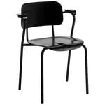 Ruokapöydän tuolit, Lukki tuoli, musta, Musta