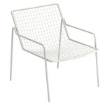 Outdoor lounge chairs, Rio lounge chair, matt white, White
