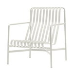 Palissade lounging chair, high, cream white Palissade lounging chair, high, cream white