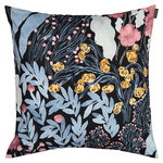 Marimekko Louhi cushion cover 50 x 50 cm, black - blue - red