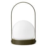 Portable lamps, Carrie portable table lamp, outdoor, olive, Green