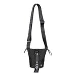 Marimekko Borsa a tracolla a secchiello Essential, Unikko nero