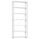 Lundia Classic open shelf, high, white