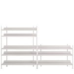 Shelving units, Compile shelf, Configuration 7, grey, Grey