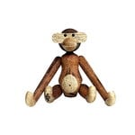 Figurines, Wooden Monkey, mini, teak, Natural