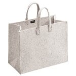 Meno home bag, 40 x 50 cm, beige recycled