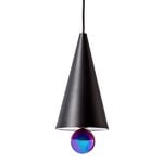 Petite Friture Lampada a sospensione Cherry, piccola, nera