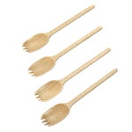 Merci spork, 4 pcs, maple Merci spork, 4 pcs, maple