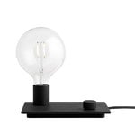 Lighting, Control table lamp, black, Black