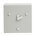Face Clock 2-6-10, grey Face Clock 2-6-10, grey
