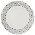 Plates, Mainio Sarastus plate 25 cm, Black & white