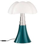 Pipistrello Medium table lamp, dimmable, agave green