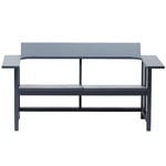 Sofas, MC10 Clerici 2-seater bench, grey, Gray