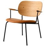 Armchairs & lounge chairs, Co Lounge Chair, Dakar 0250 - oak, Natural