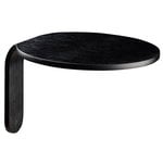 Muoto Collection Turn wall shelf, black