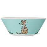 Bowls, Moomin bowl, Sniff, green, Turquoise