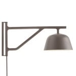 Muuto Ambit wall lamp, taupe